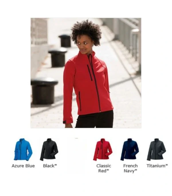 Russells 140F Ladies Softshell Jacket